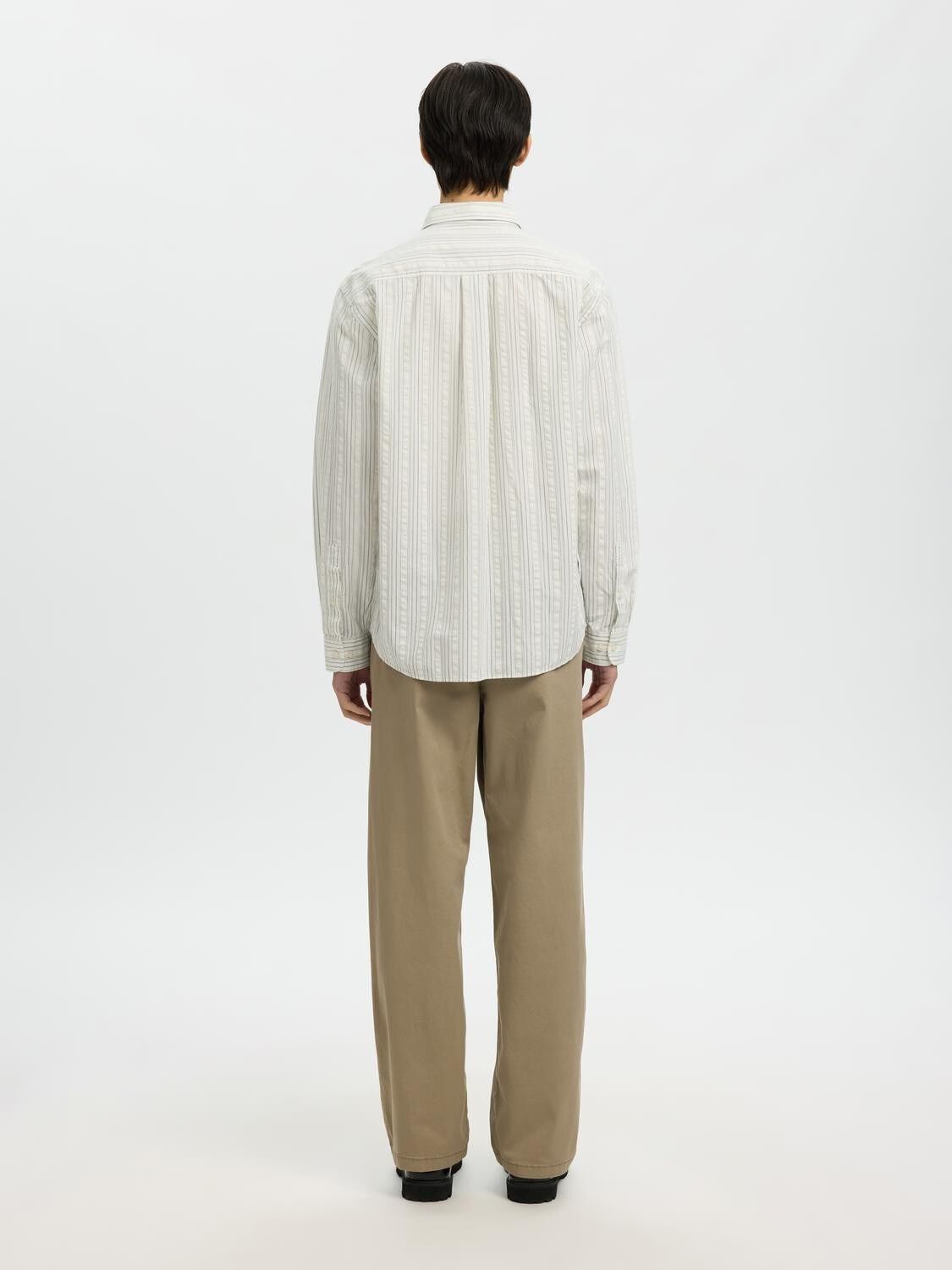 SLHREGFREDDIE MIX SEERSUCKER LS SHI