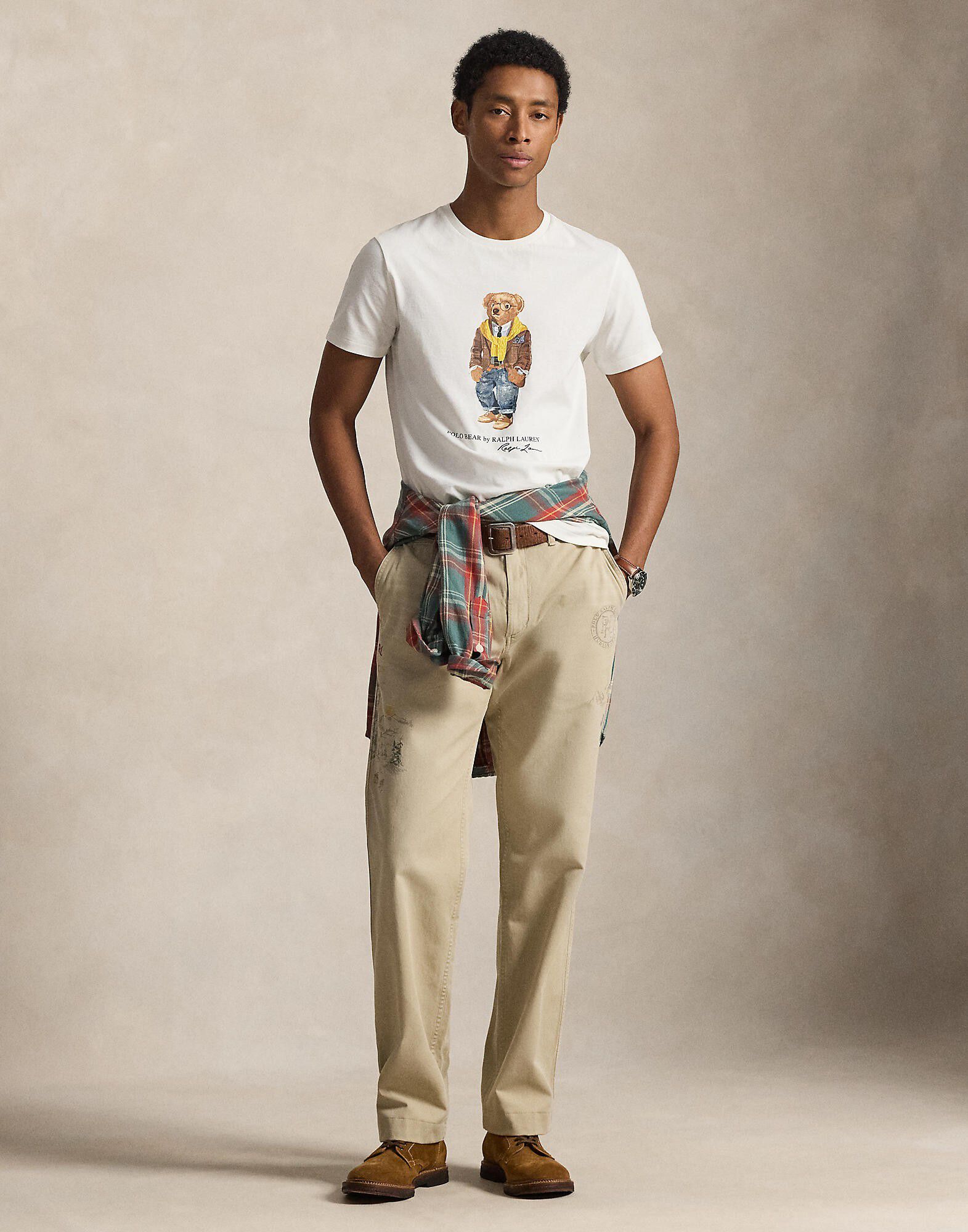 Custom Slim Fit Polo Bear Jersey T-Shirt