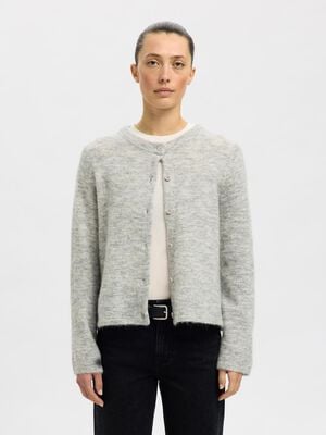 SLFLULU NEW LS KNIT CARDIGAN NOOS