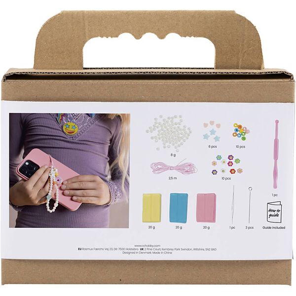Mini DIY Kit Modellering, Mobilvedhæng, ass. farver