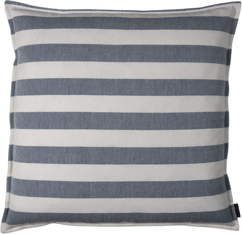 Pude m/fyld strib 50x50 bomuld