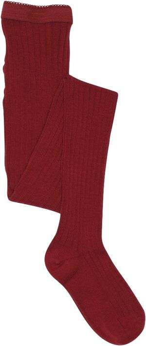 Cotton rib tights