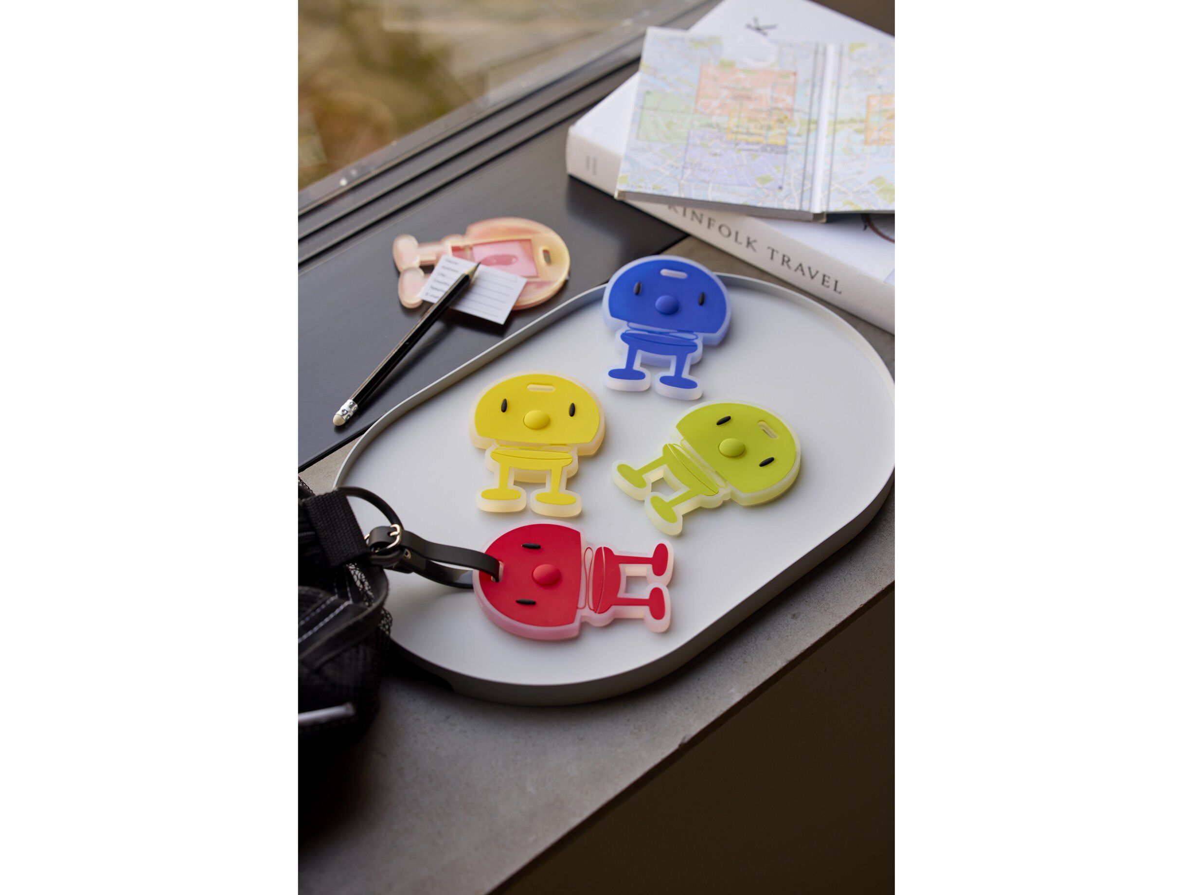 Hoptimist Bag tag Yellow