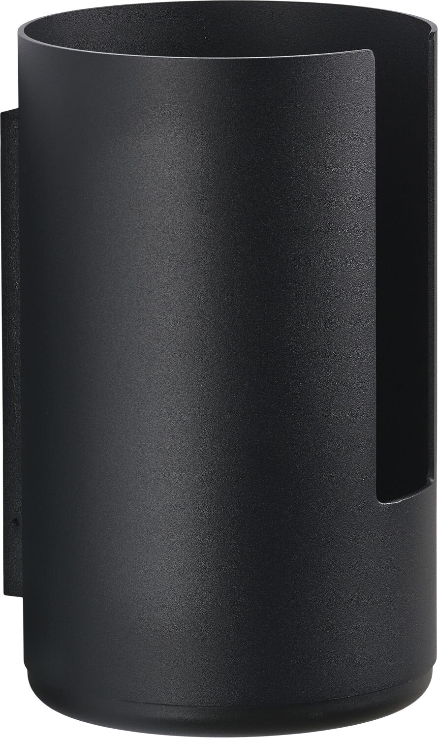 Toiletpapiropbevaring til v&aelig;g Rim D13x21 Black