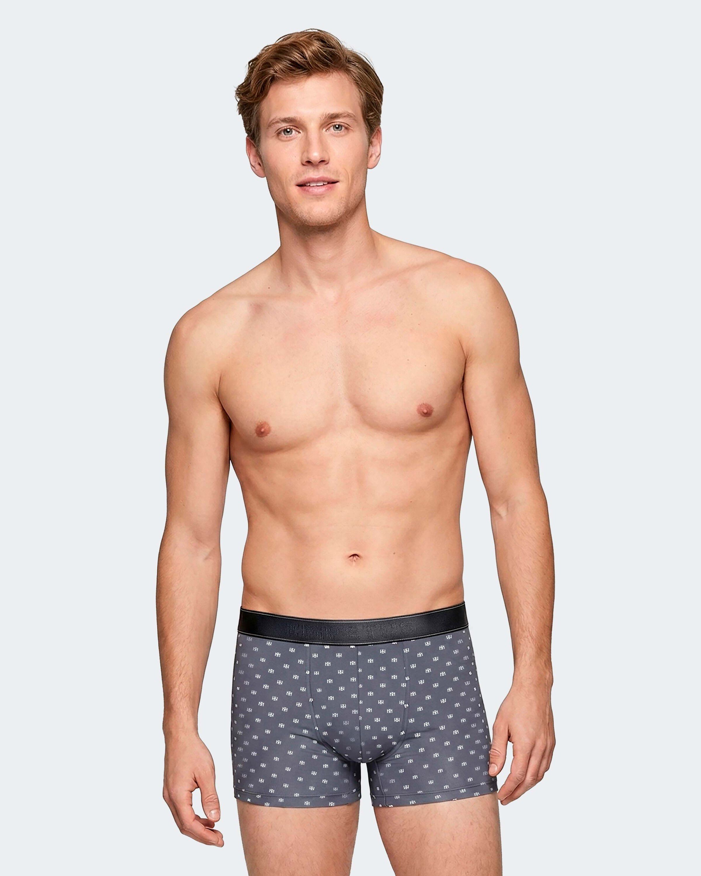 Pack of 3 men's boxers in Cotton