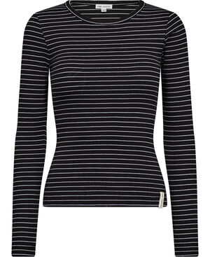 ESBlossom Stripe LS Top GOTS