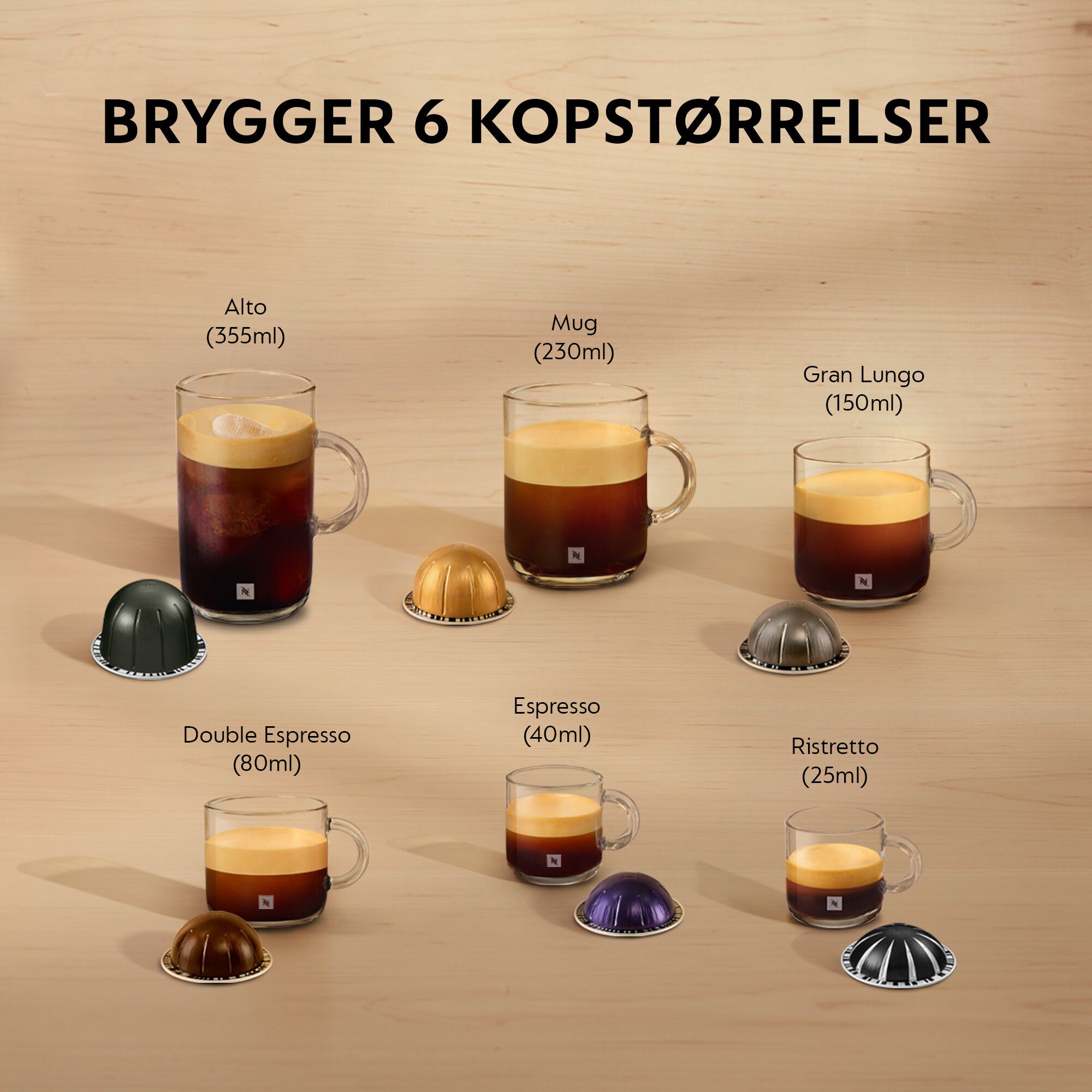 Nespresso Vertuo Pop coffee machine fraDeLonghi, Liquorice Bl