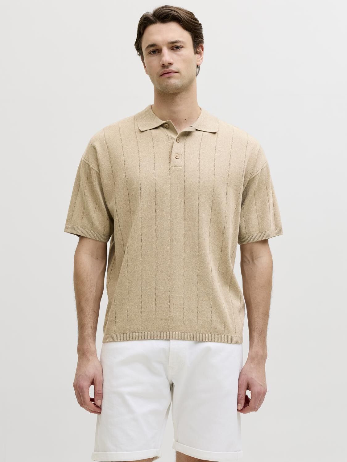 JREBBEAM KNIT POLO SS