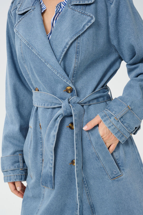 CRMika Denim Trenchcoat