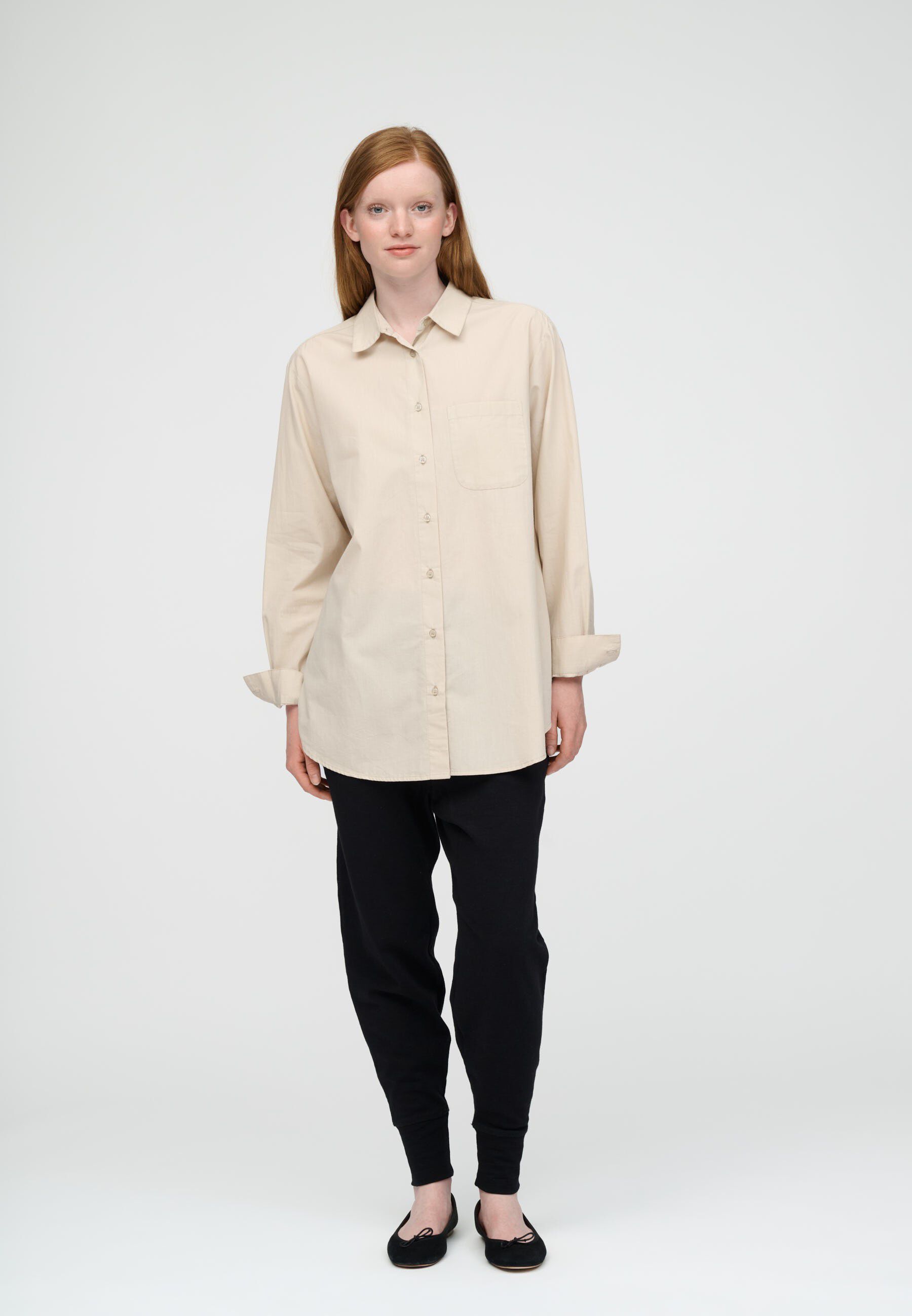 gaia shirt poplin
