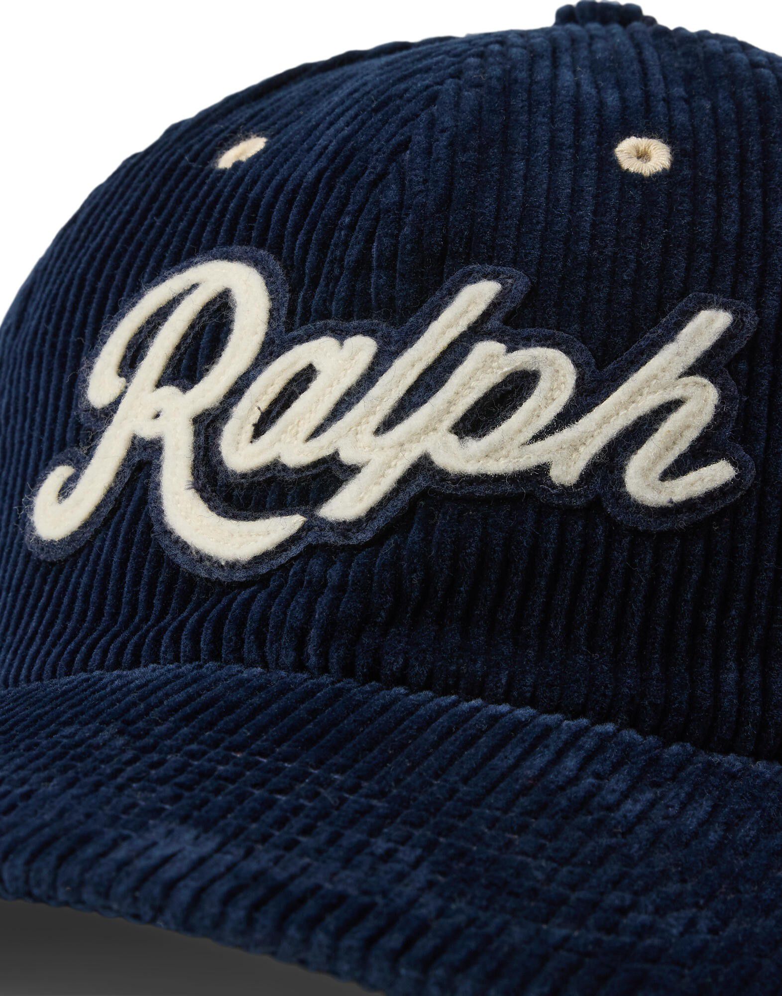 The Ralph Logo Corduroy Ball Cap