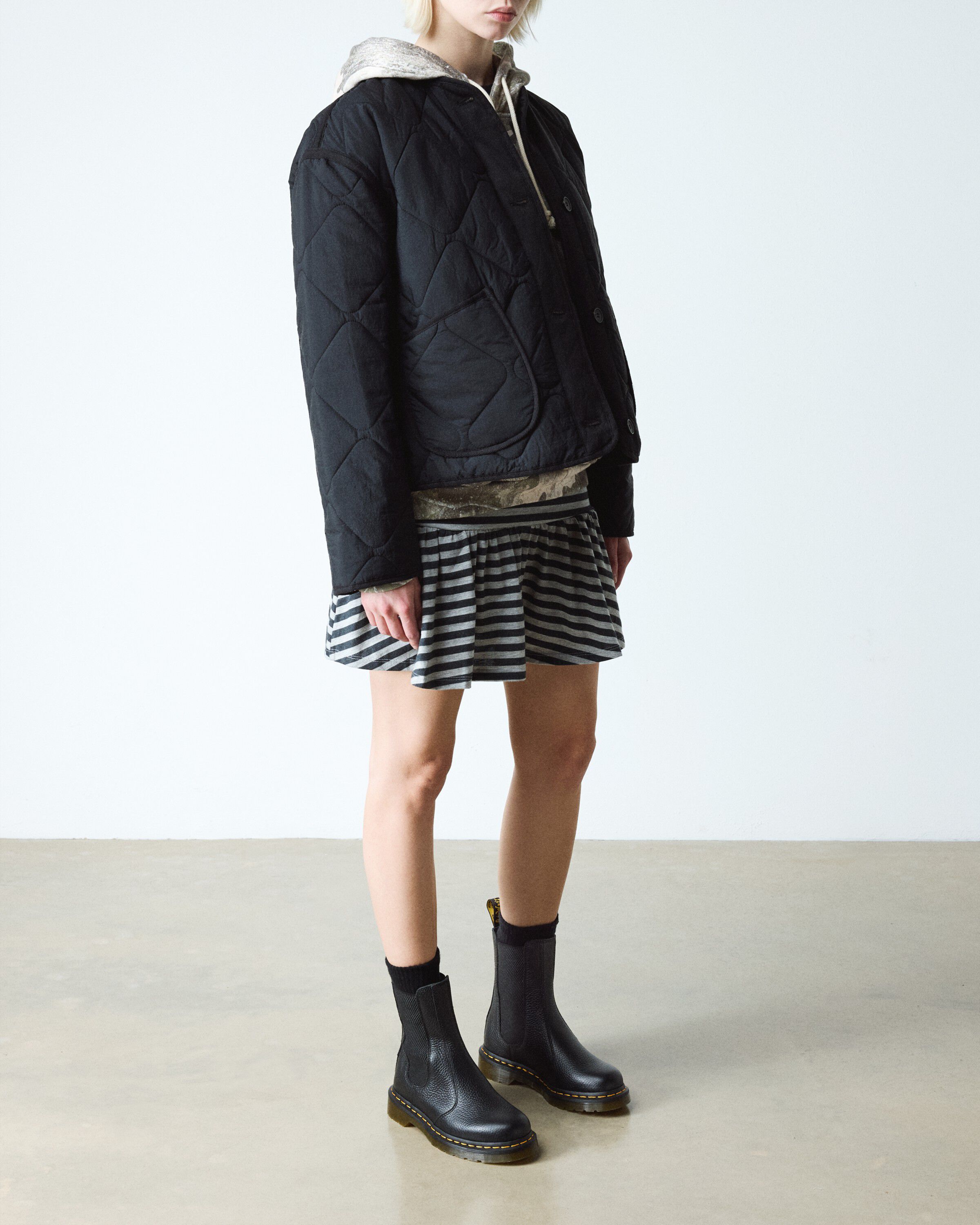 2976 Hi Black Milled Nappa