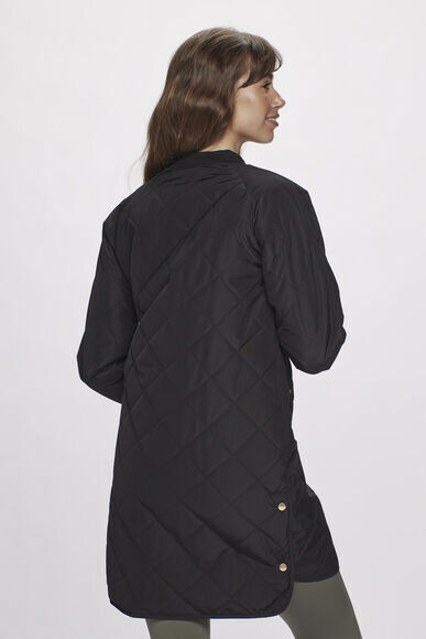 Rubina Quilted lang overgangsjakke