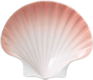Iris Shell Dish 10cm Coral