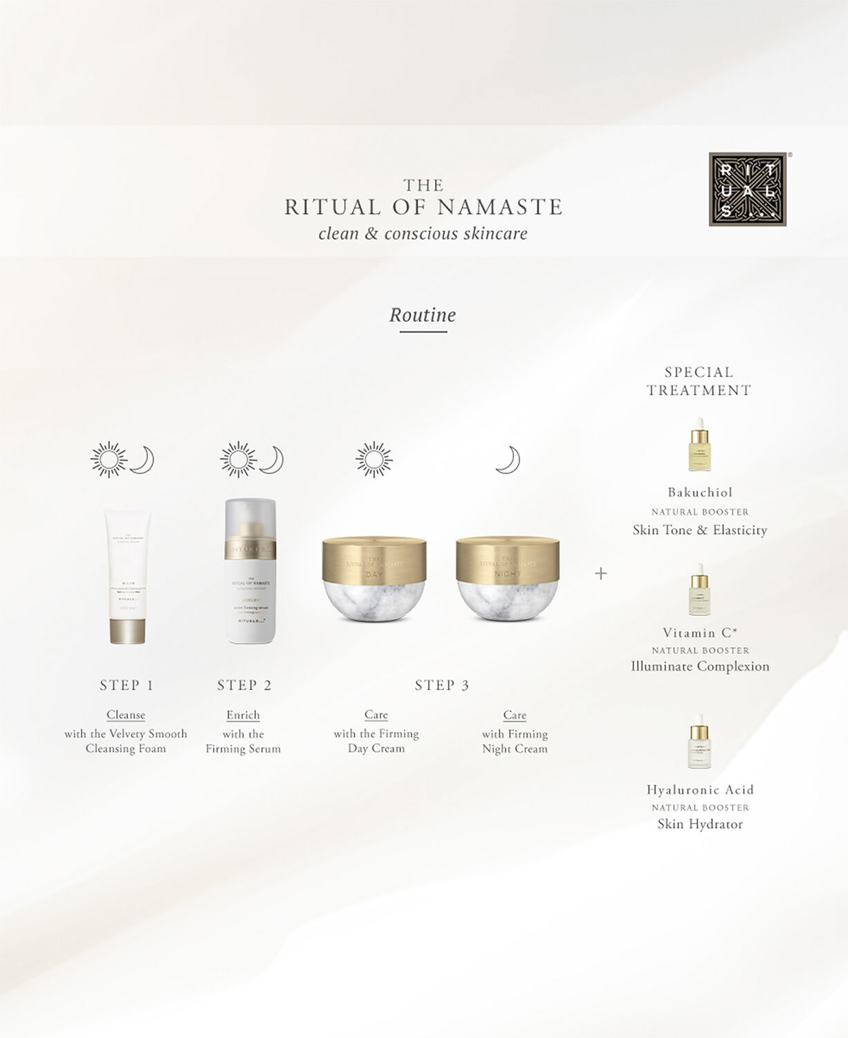 The Ritual of Namaste Hyaluronic Acid Natural Booster