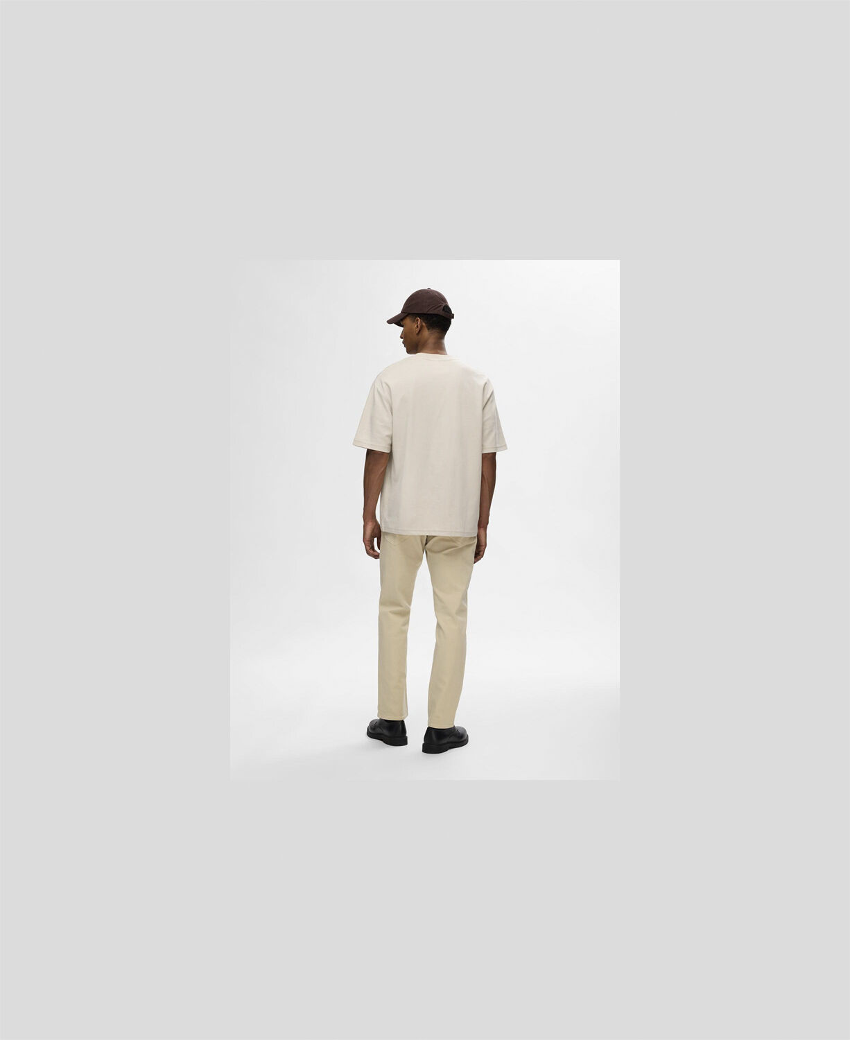 SLHLOOSEOSCAR SS O-NECK TEE NOOS