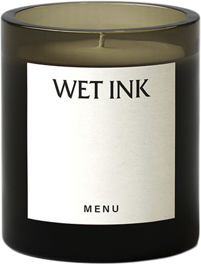Olfacte Scented Candle, Wet Ink, 80
