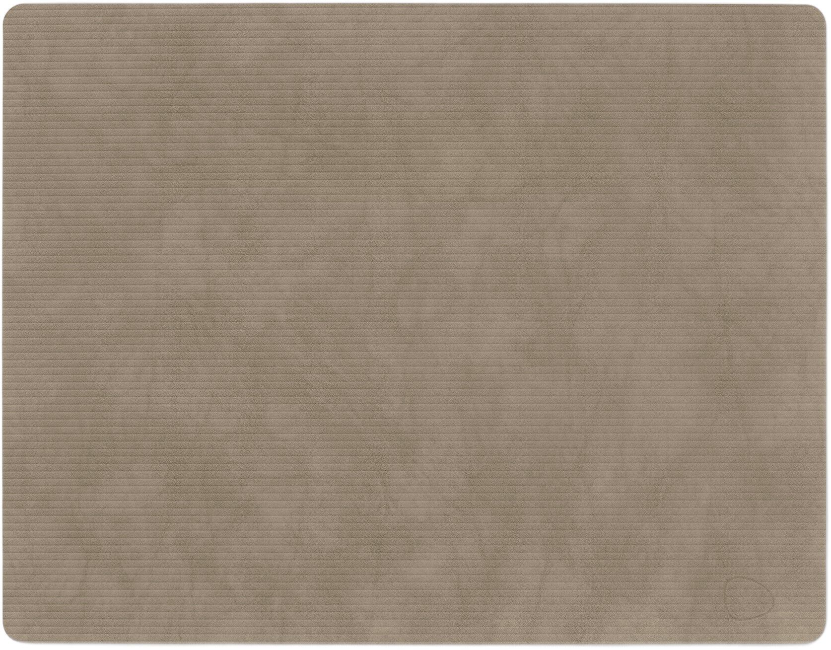 Table Mat Square L Corduroy Nomad Grey