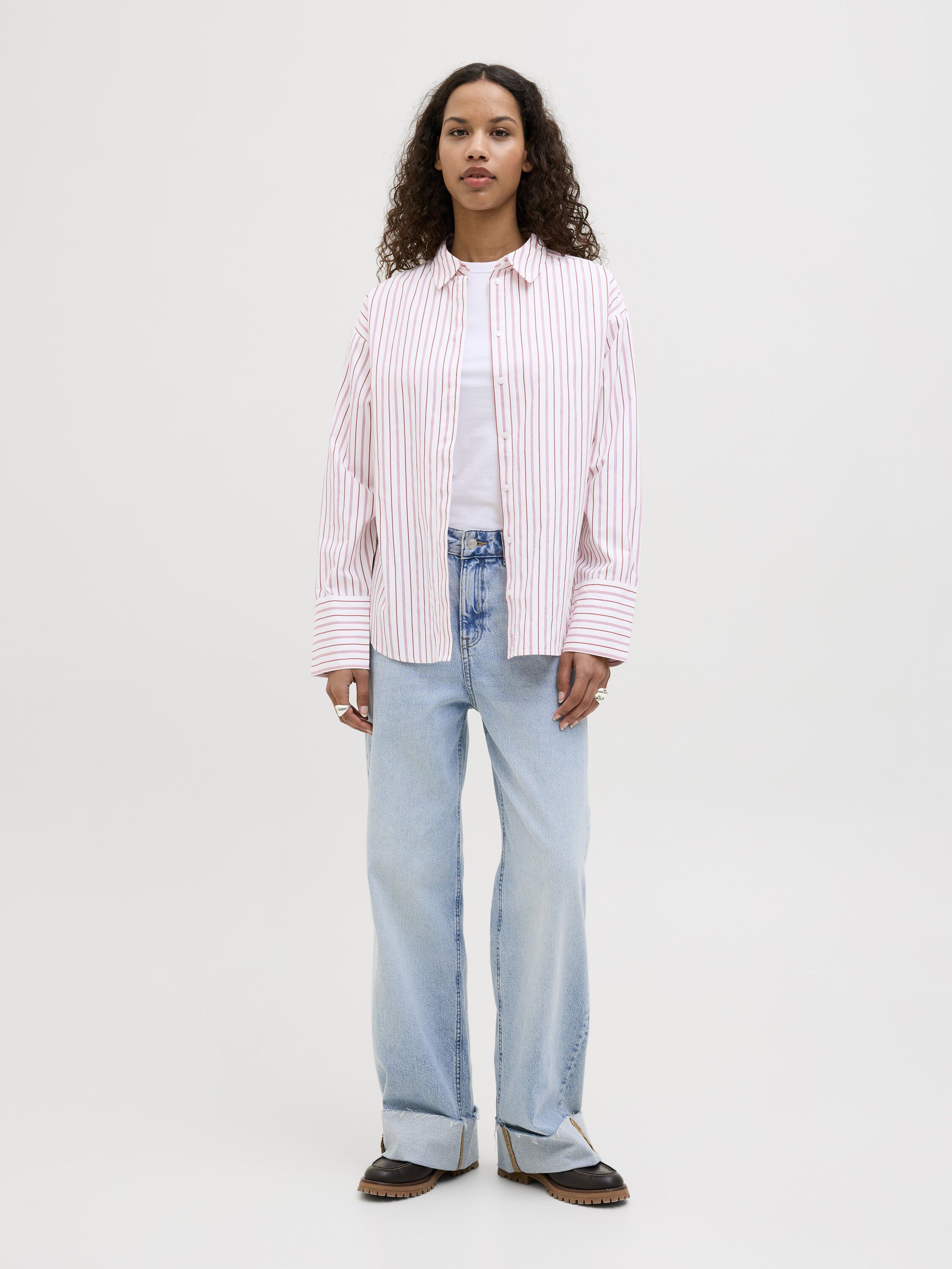 JXCARO POPLIN LS RLX SHIRT WVN NOOS