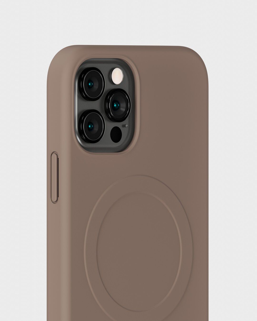 Soft Magsafe Case iPhone 12/12Pro Mocha Brown
