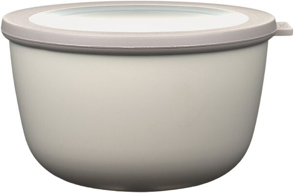 Skål m/låg Cirqula 2000 ml Nordic white