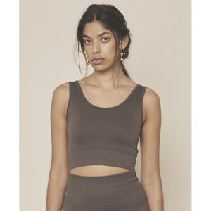 Soft Rib Seamless Crop Top