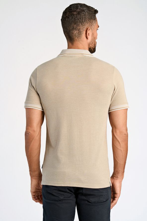 Organic cotton polo S/S