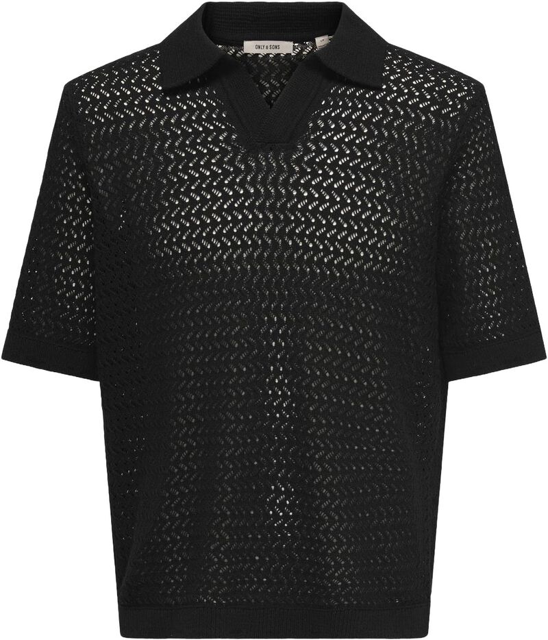 Onsnyle Life Reg 5 Ss Split Polo Kn