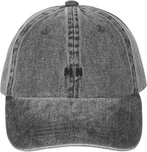 Washed Cotton Twill Coal Cap