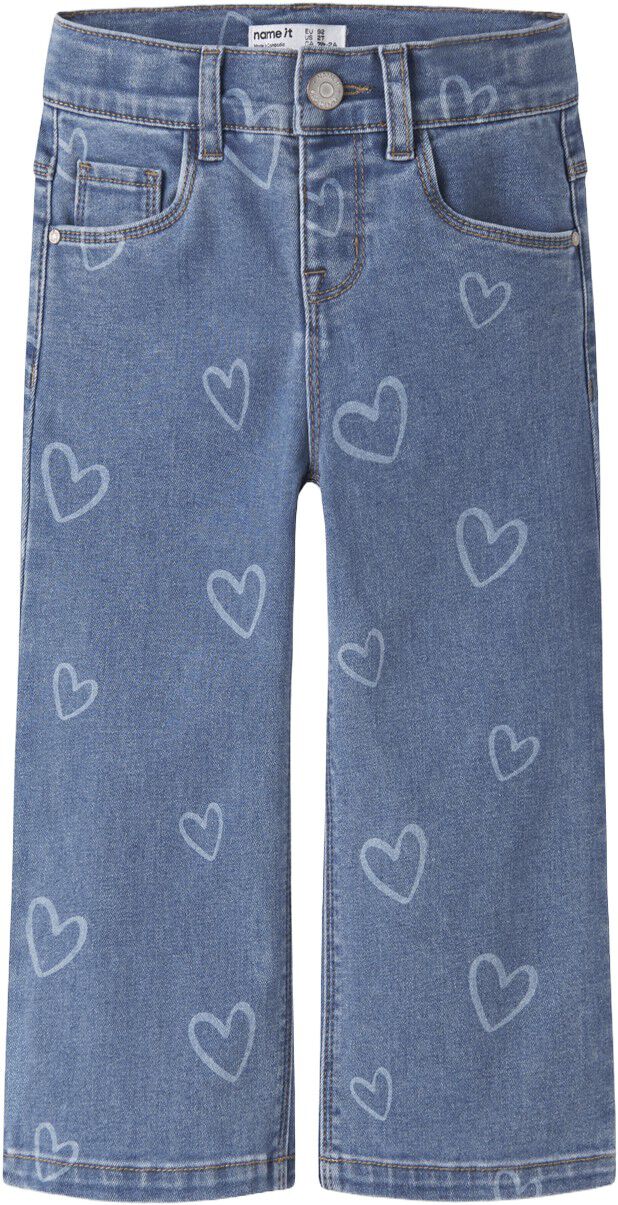 Nmfrose Wide Aop Jeans 4044-On Noos