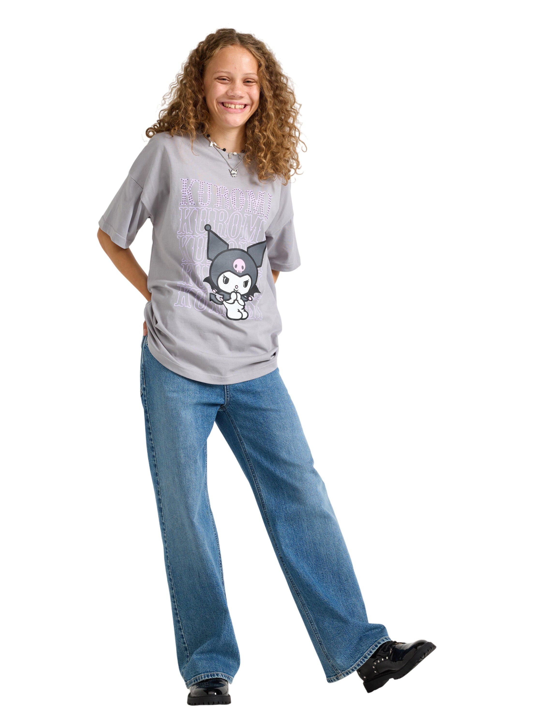 T-skjorte i myk bomullsjersey med K