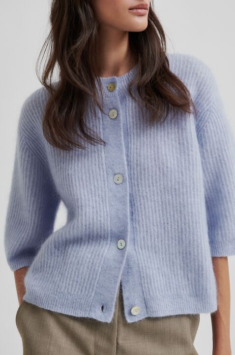 Andrea Knit Rib Cardigan