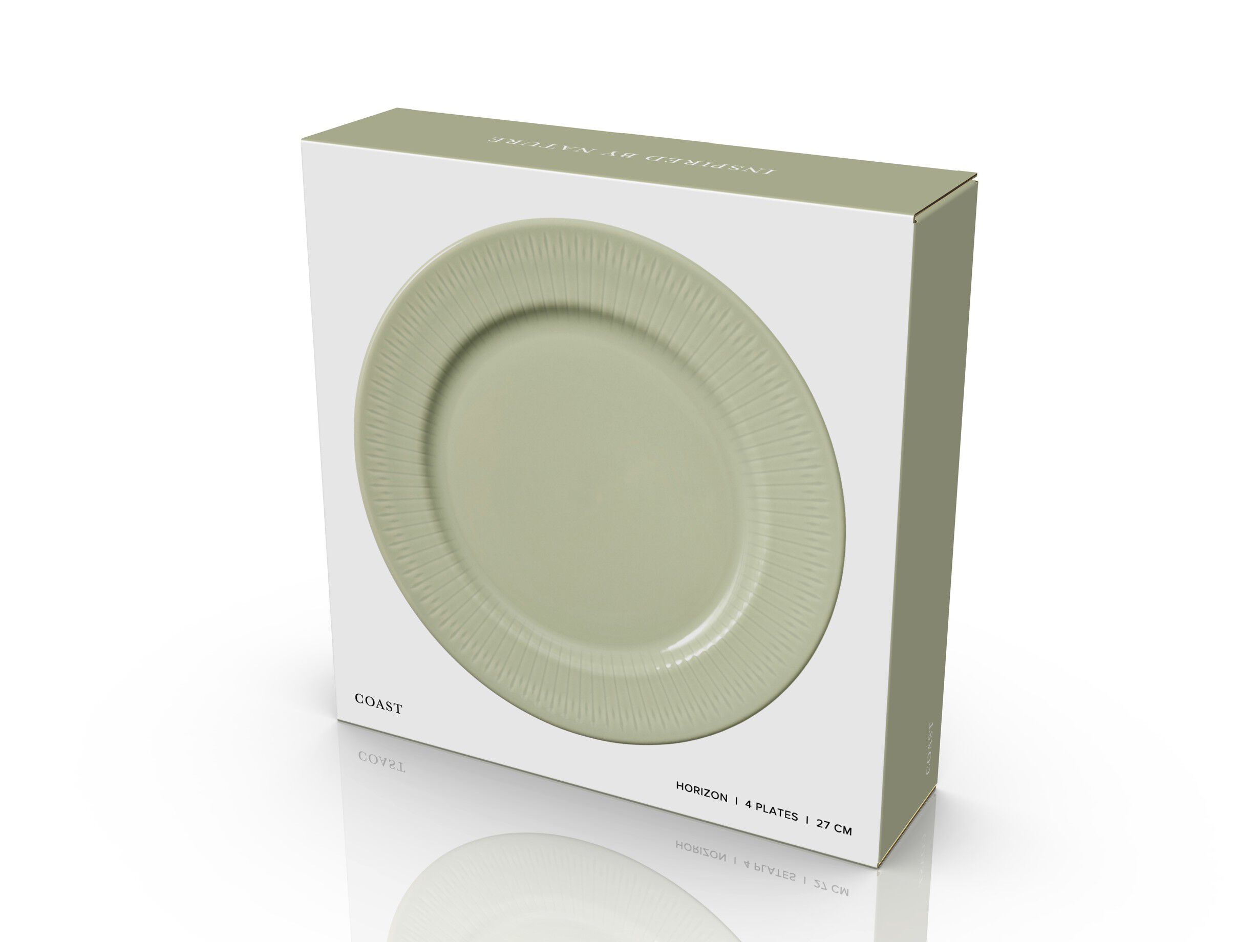 Horizon middagstallerken, 4 stk.