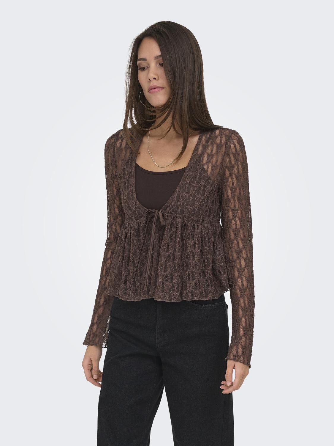 ONLAYA LACE CARDGIAN JRS