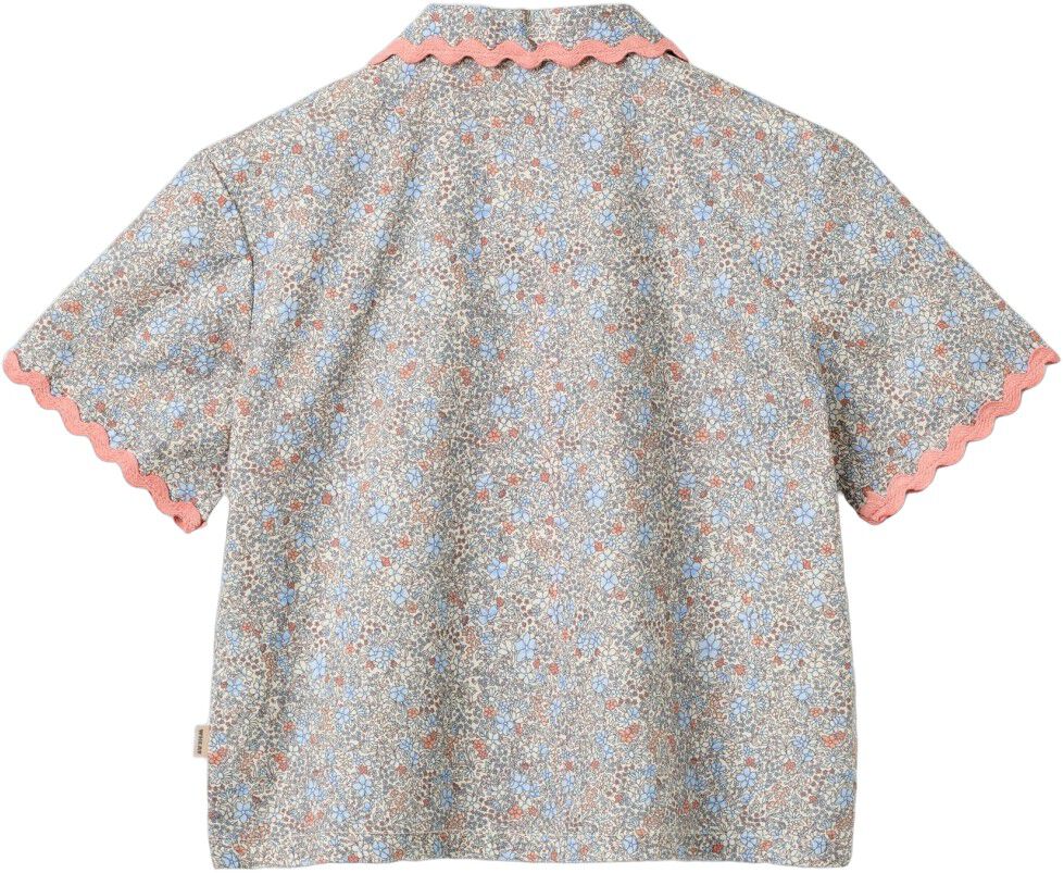 Kort&aelig;rmet Blonde Skjorte Vilma