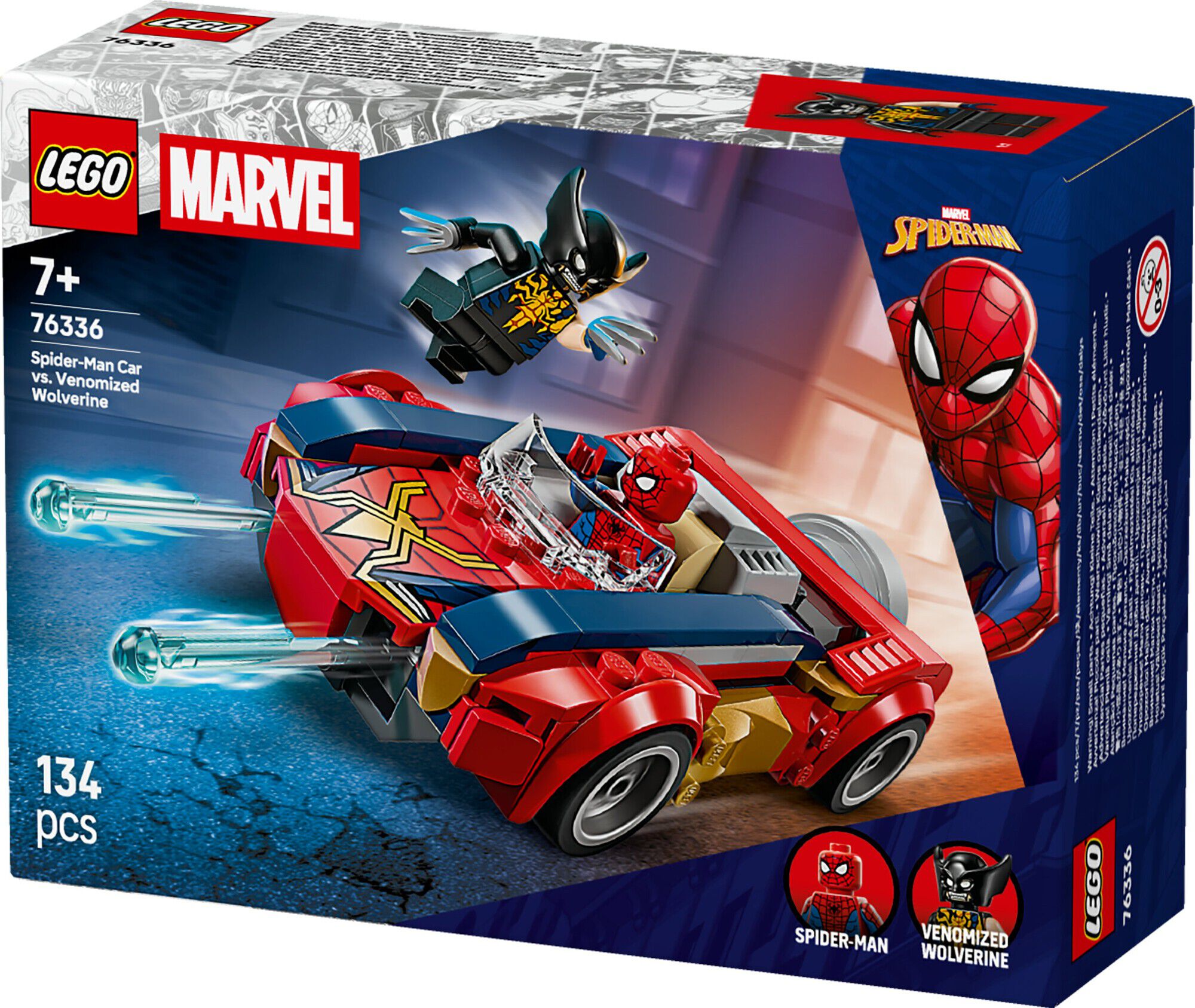 76336 Spider-Man-bil mod