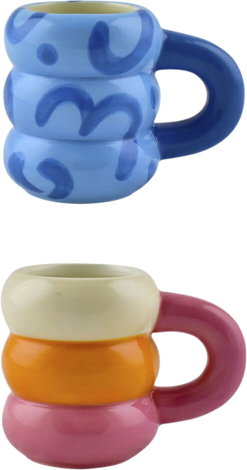 Espressokop - ROSA - 2 stk. assorteret Prisen er pr. stk