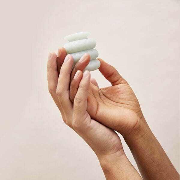 OHNUT - CLASSIC SOFT BUFFER RINGS SET OF 4 JADE