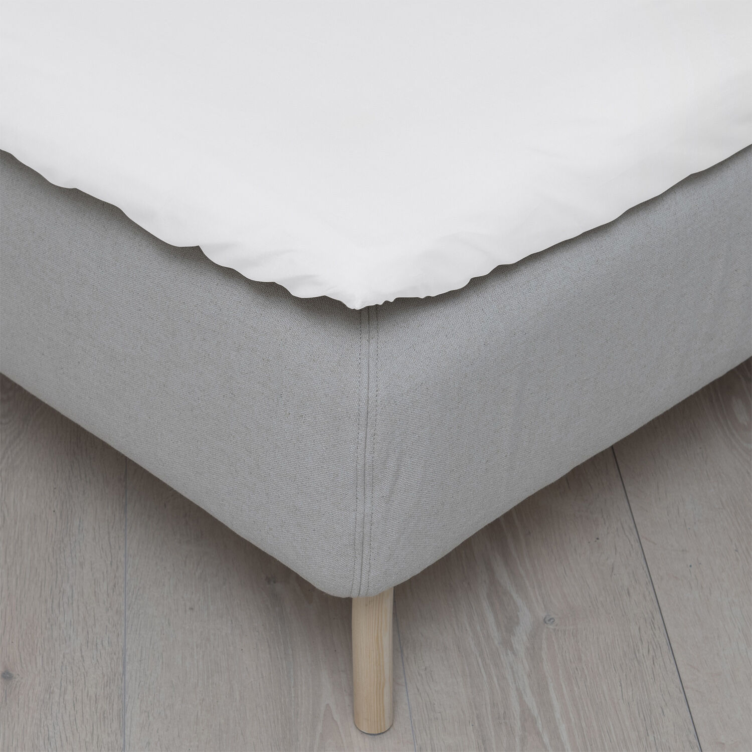 Ekstra fin bomuld lagen hvid