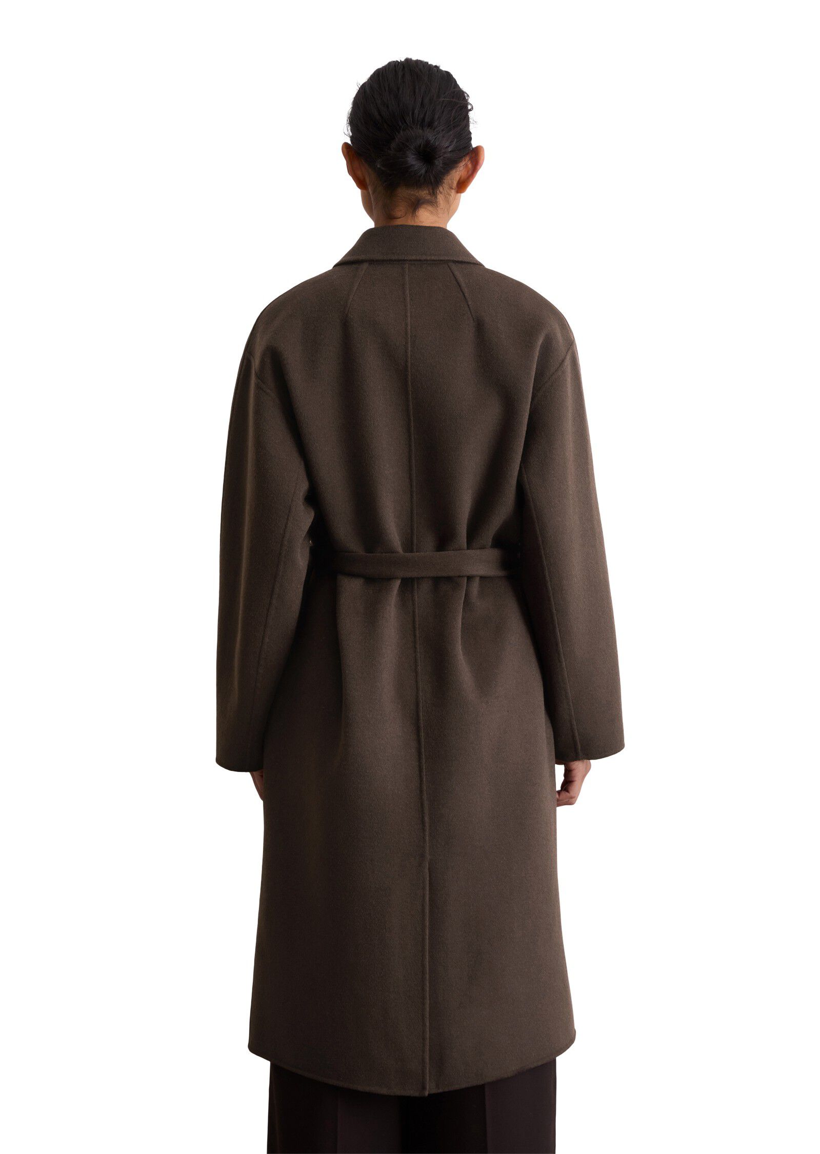 Wool coat, double face workmanship,