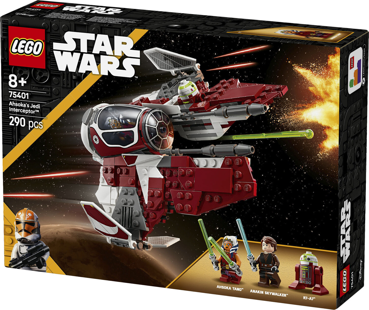 Ahsokas Jedi Interceptor 75401