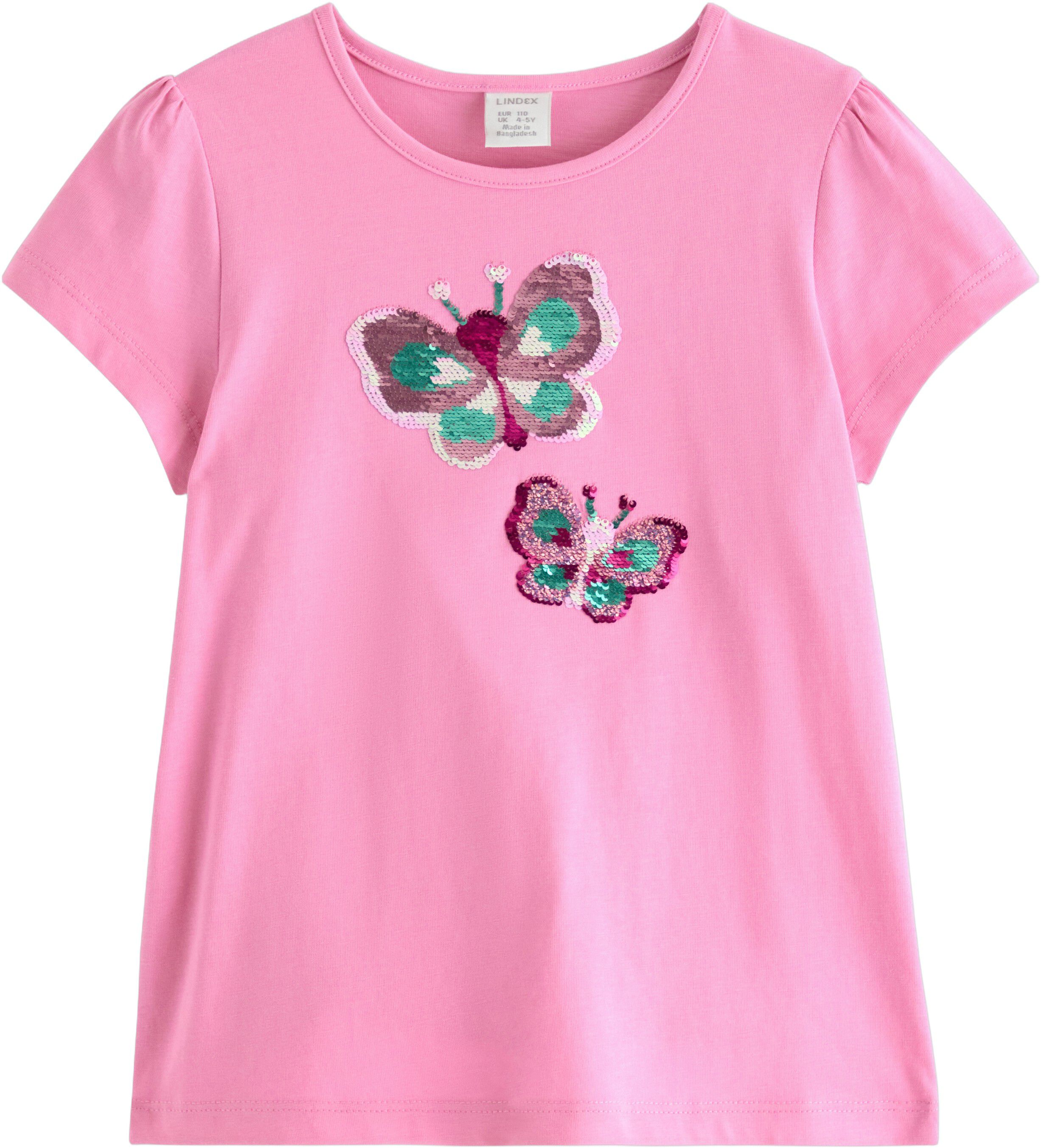 Top in soft cotton jersey with shor