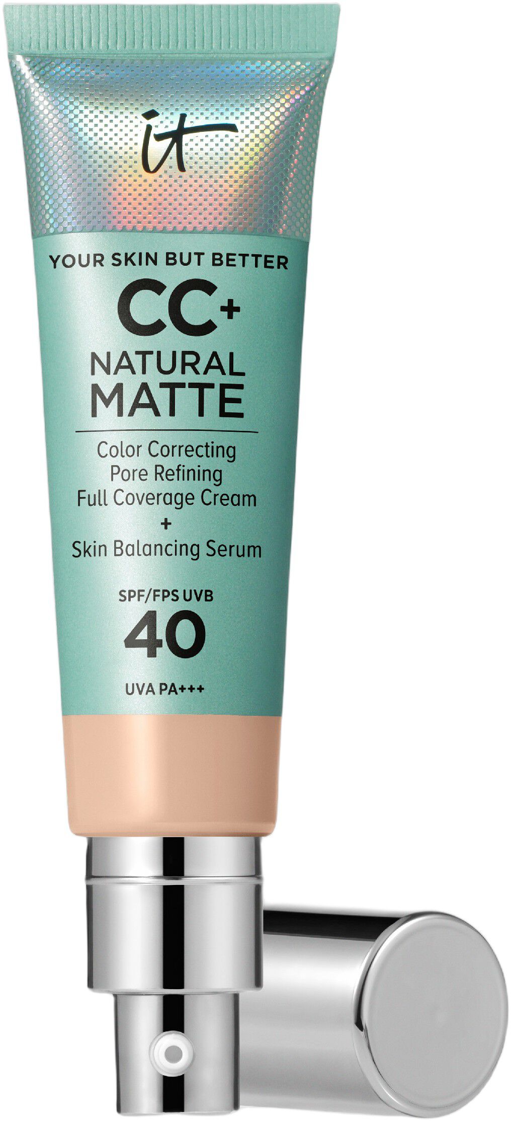 CC+ Cream Natural Matte Foundation with SPF 40