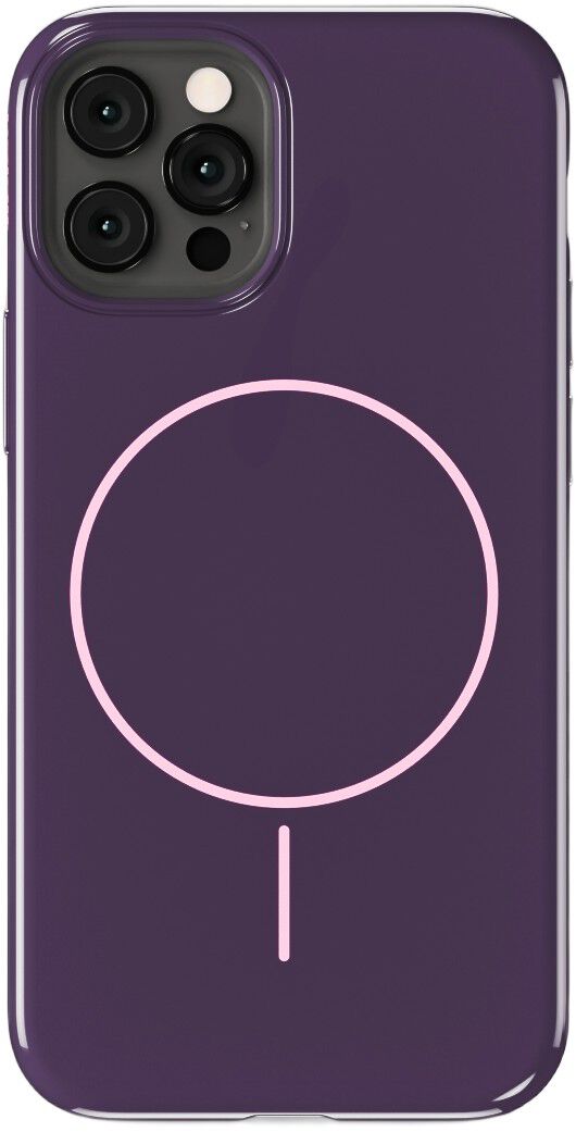 Mono Case Magsafe iPhone 12/12 Pro Deep Plum/Pink