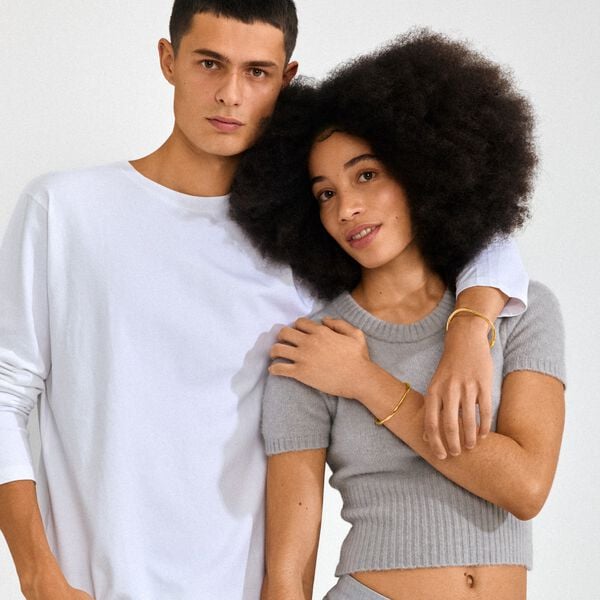 ALAIA bangle gold-plated