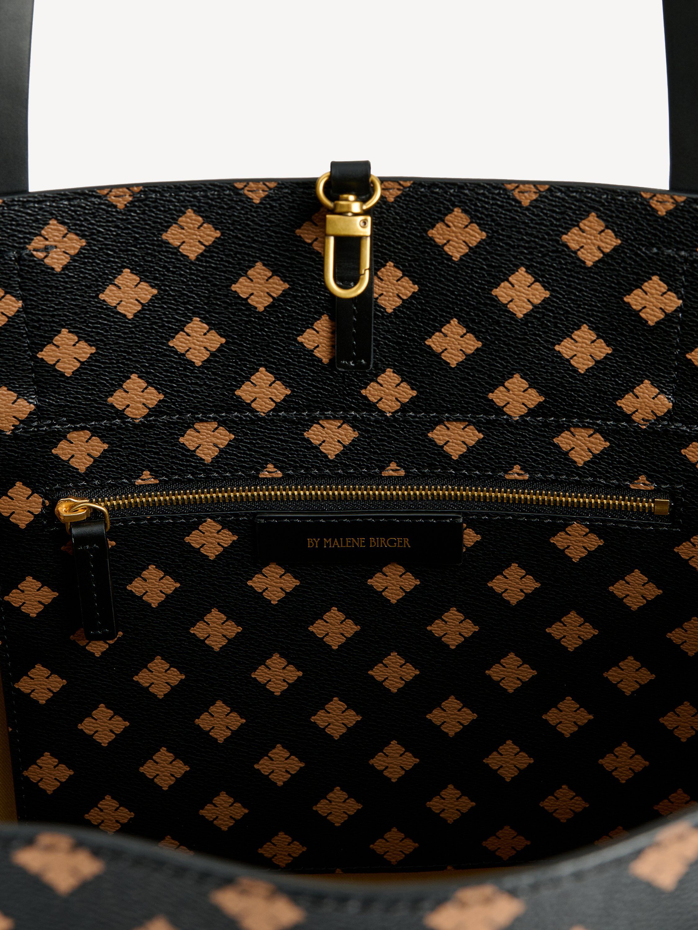 Abi tote bag med print