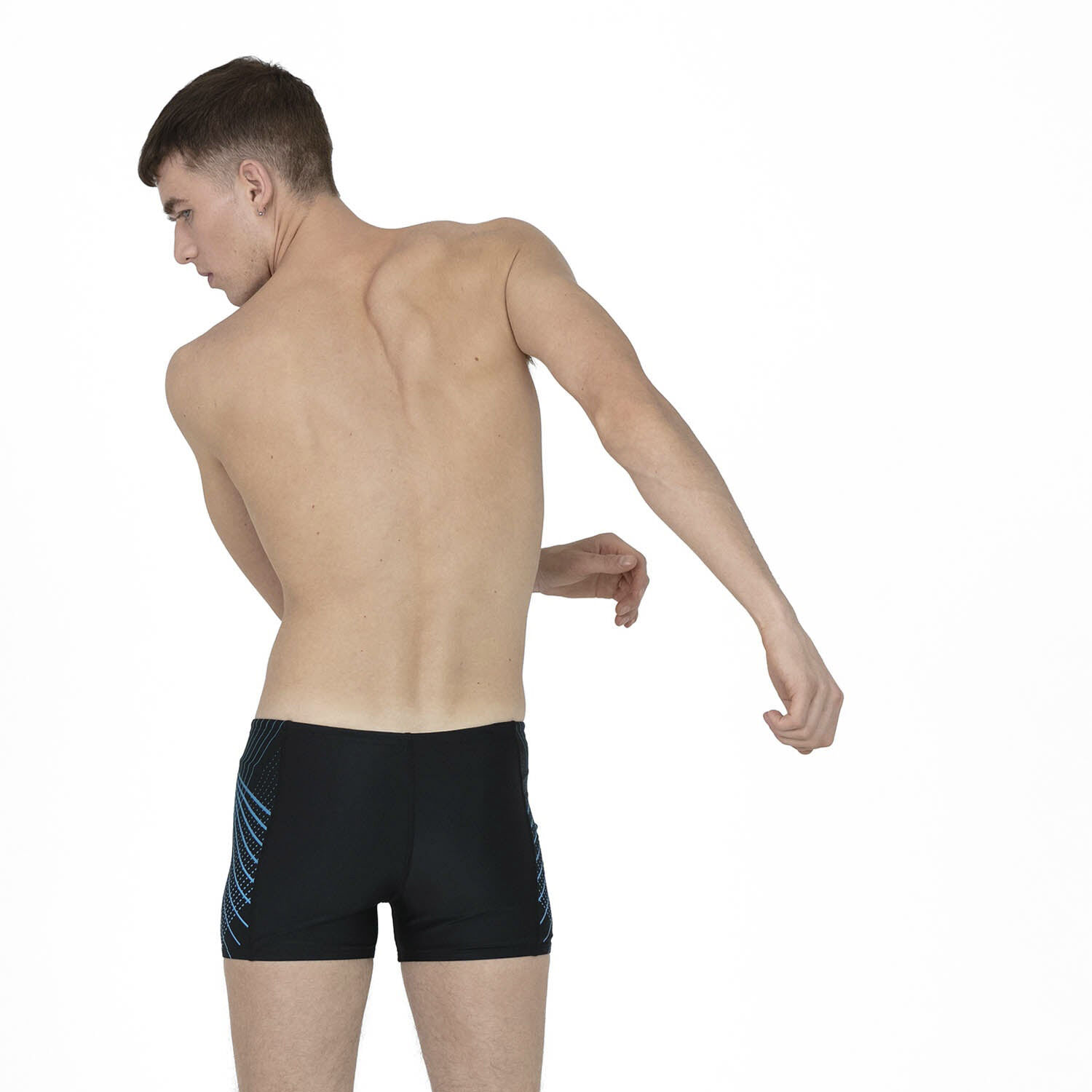 Hexagonal Tech Panel Badebukser