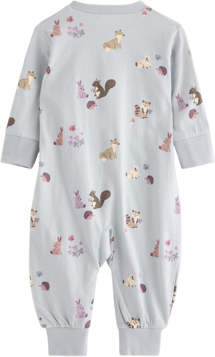 Mysig pyjamas i bomull med långa är