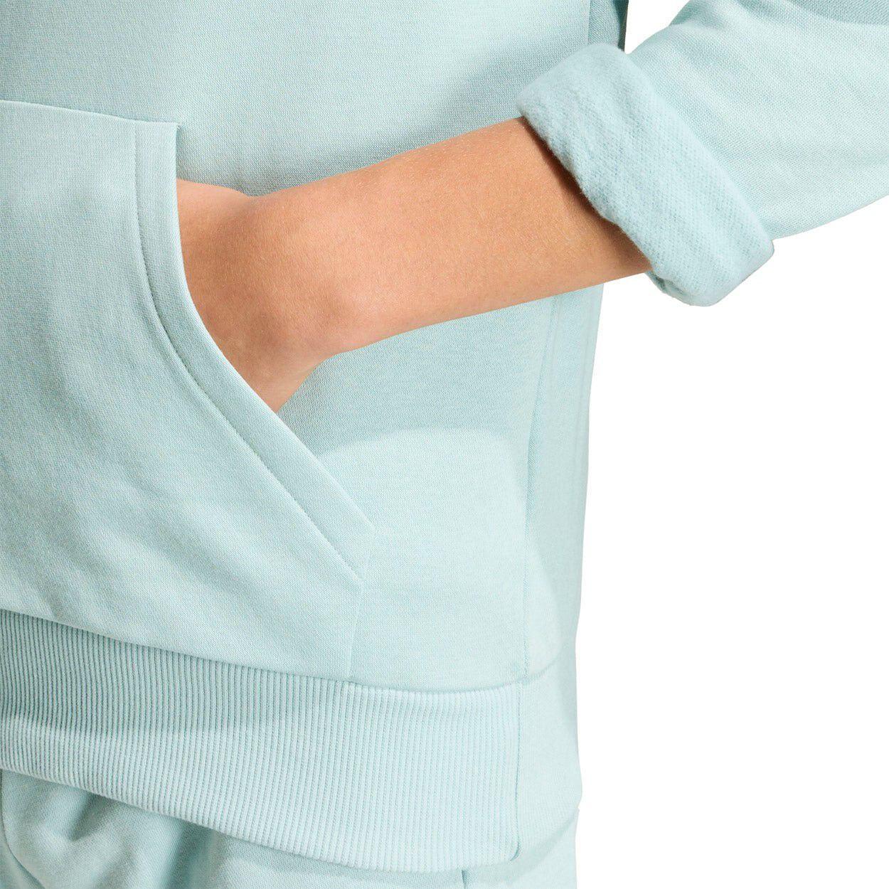 Slogan Fleece H&aelig;ttetr&oslash;je