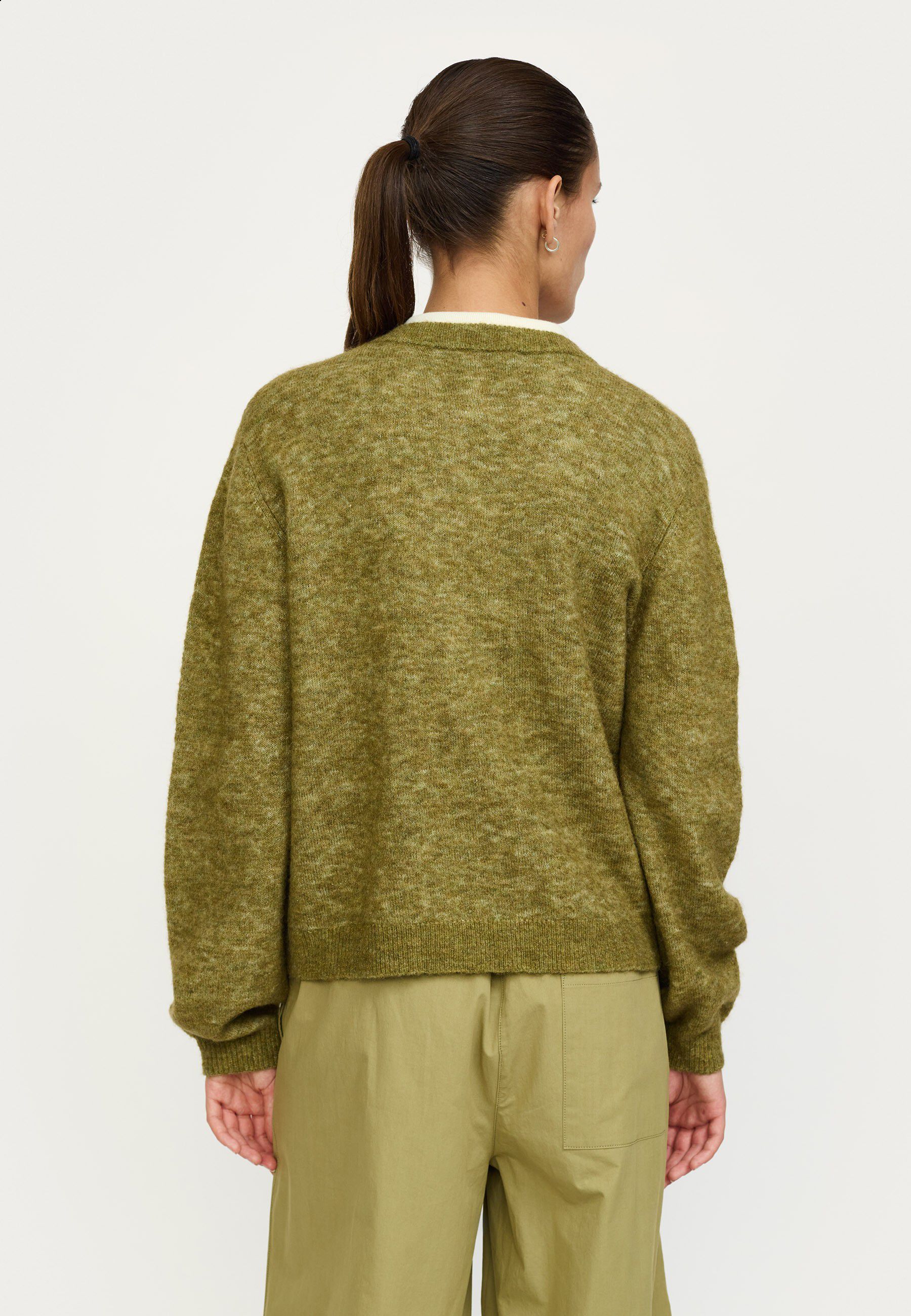 SRAllison o-neck cardigan knit
